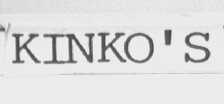 KINKO'S