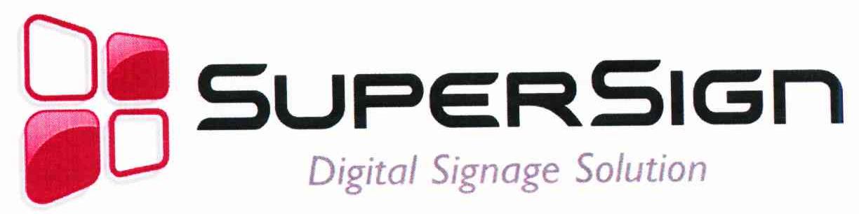 SUPERSIGN DIGITAL SIGNAGE SOLUTION