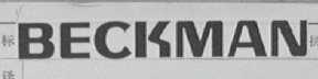 BECKMAN