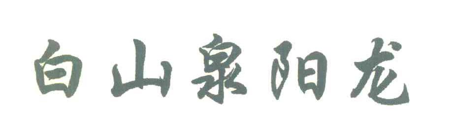 白山泉阳龙