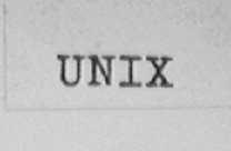 UNIX