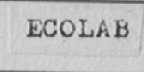 ECOLAB