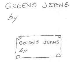 GREENS JEANS BY