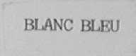 BLANC BLEU
