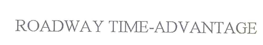 ROADWAY TIME-ADVANTAGE
