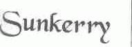 SUNKERRY