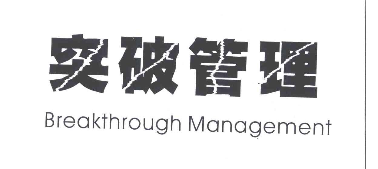突破管理BREAKTHROUGH MANAGEMENT