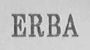 ERBA