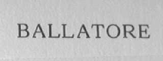 BALLATORE