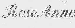 ROSE ANNA