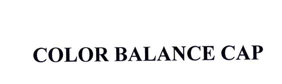 COLOR BALANCE CAP
