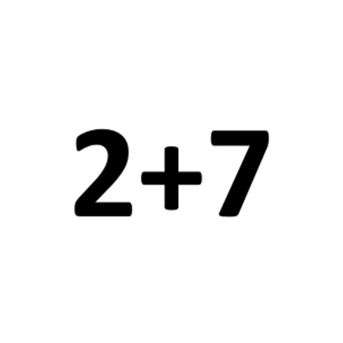 2+7