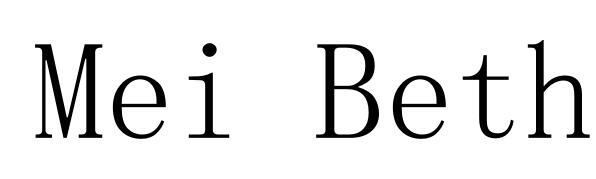 MEI BETH