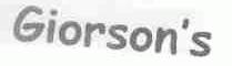 GIORSON'S