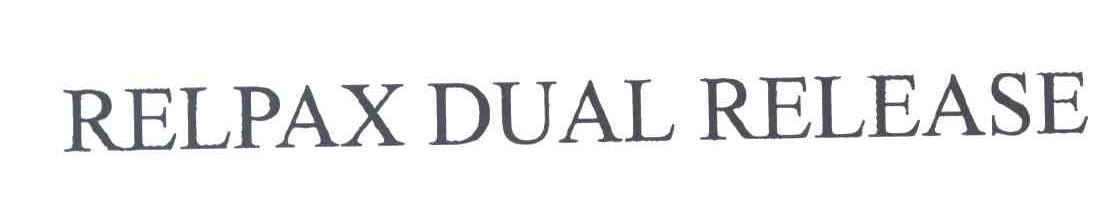 RELPAX DUAL RELEASE