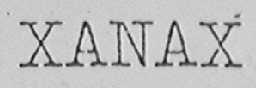 XANAX