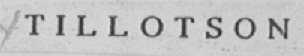 TILLOTSON