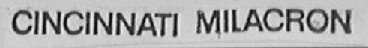 CINCINNATI MILACRON