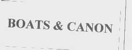 BOATS & CANON