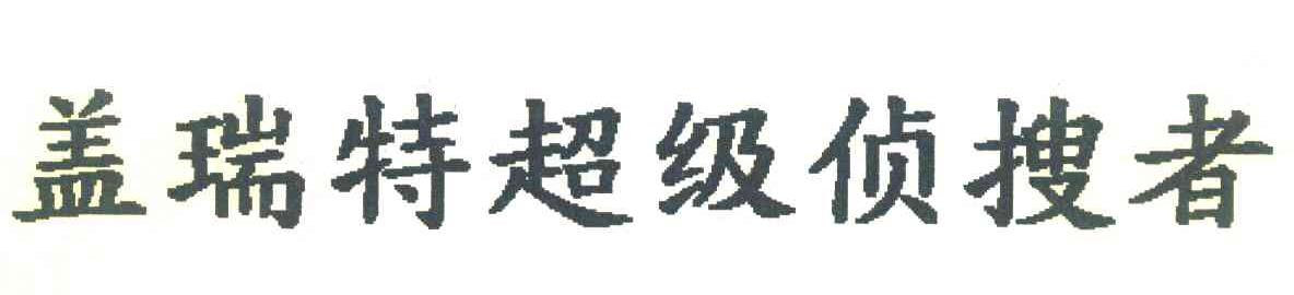 盖瑞特超级侦搜者