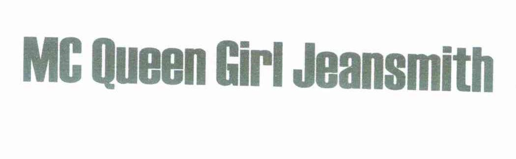MC QUEEN GIRL JEANSMITH