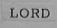 LORD