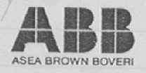 ABB ASEA BROWN BOVERI