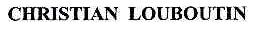 CHRISTIAN LOUBOUTIN