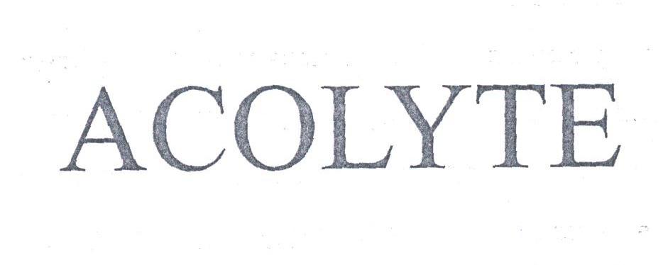 ACOLYTE