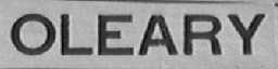 OLEARY