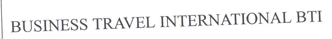 BUSINESS TRAVEL INTERNATIONAL BTI