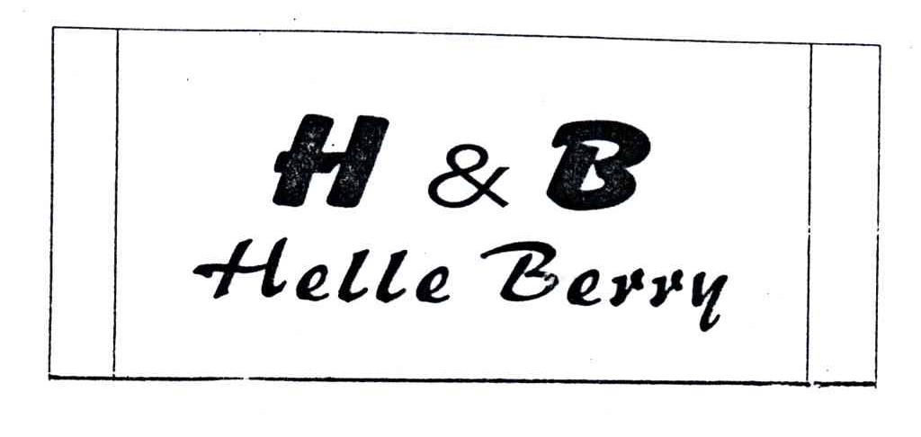 HELLE BERRY;H&B