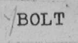 BOLT