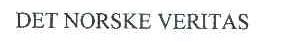 DET NORSKE VERITAS