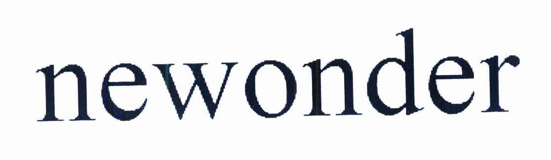 NEWONDER