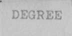 DEGREE