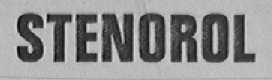 STENOROL