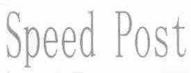 SPEED POST