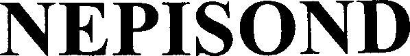 NEPISOND