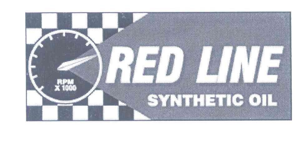 RED LINE;SYNTHETIC OIL;RPM X 1000