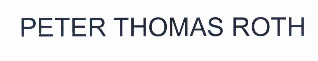 PETER THOMAS ROTH