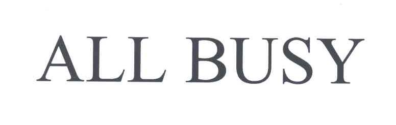 ALL BUSY