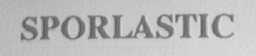 SPORLASTIC