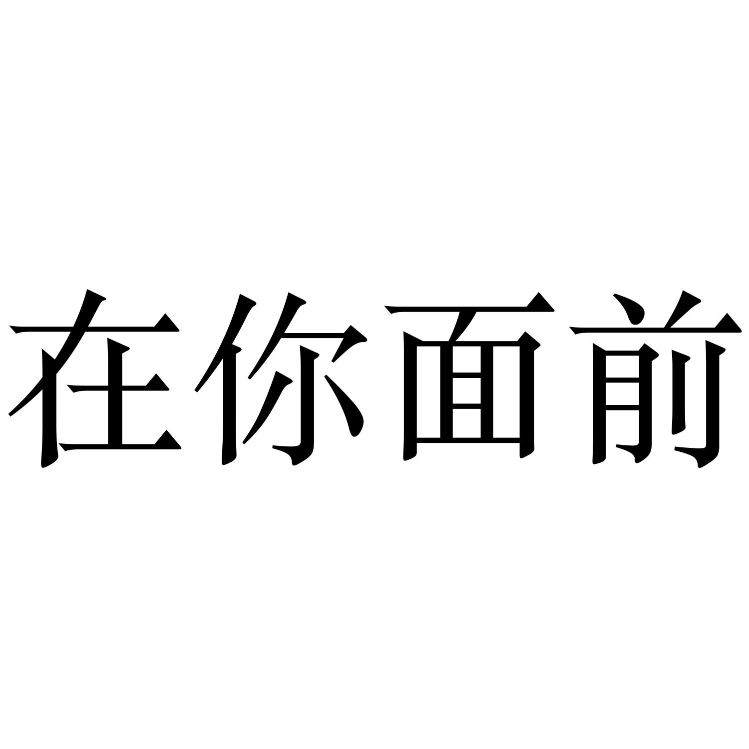 在你面前