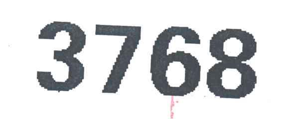 3768