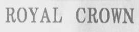 ROYAL CROWN