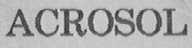 ACROSOL
