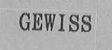 GEWISS