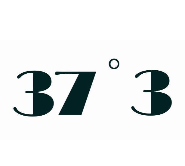 37&deg;3