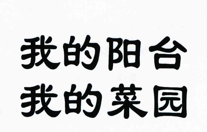 我的阳台我的菜园